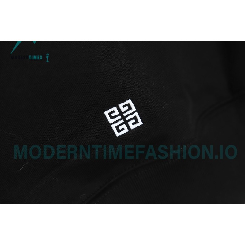 Givenchy - 22SS Applique Monogram Embroidery Hoodie