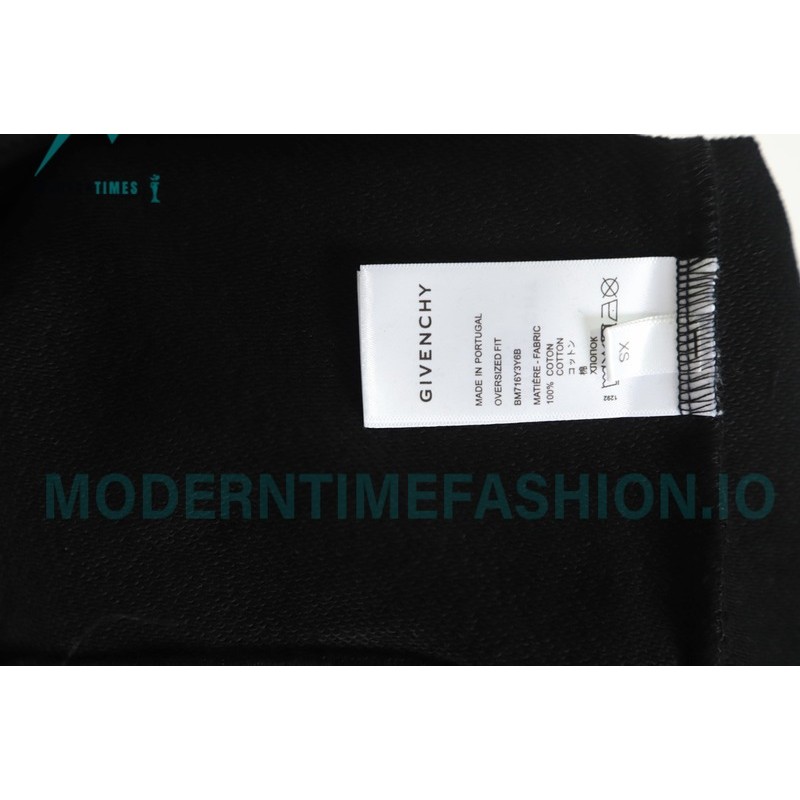 Givenchy - 22SS Applique Monogram Embroidery Hoodie