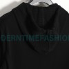 Givenchy - 23FW Laminated Flame Mesh Sleeve Combination Hoodie