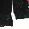 Givenchy - 23FW Laminated Flame Mesh Sleeve Combination Hoodie