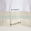Givenchy - 23FW Laminated Flame Mesh Sleeve Combination Hoodie