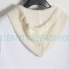 Givenchy - 23FW Laminated Flame Mesh Sleeve Combination Hoodie