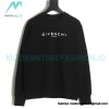 Givenchy - 22SS Damaged Letter Round Neck Hoodie