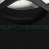 Givenchy - 22SS Damaged Letter Round Neck Hoodie