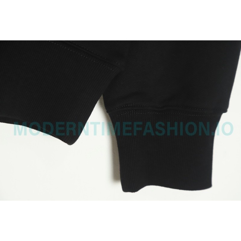 Givenchy - 22SS Damaged Letter Round Neck Hoodie