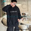 Givenchy - 23FW Double-layer Ripped Hoodie