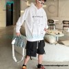Givenchy - 23FW Double-layer Ripped Hoodie