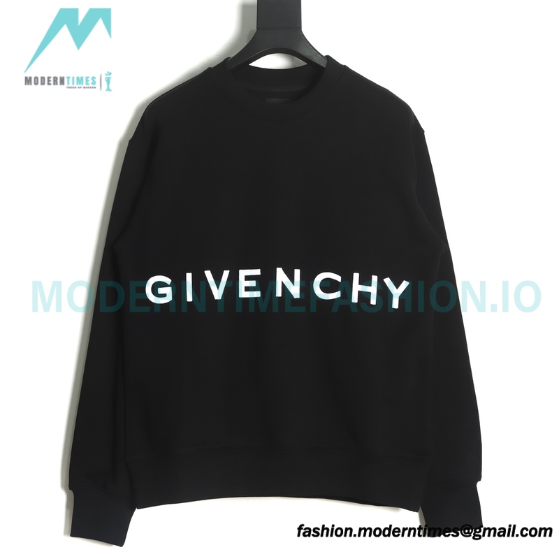 Givenchy - 22SS Four-palace Three-dimensional Embroidered Round Neck Hoodie
