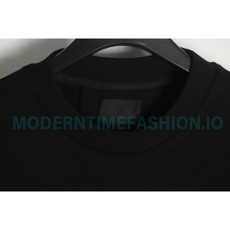 Givenchy - 22SS Four-palace Three-dimensional Embroidered Round Neck Hoodie