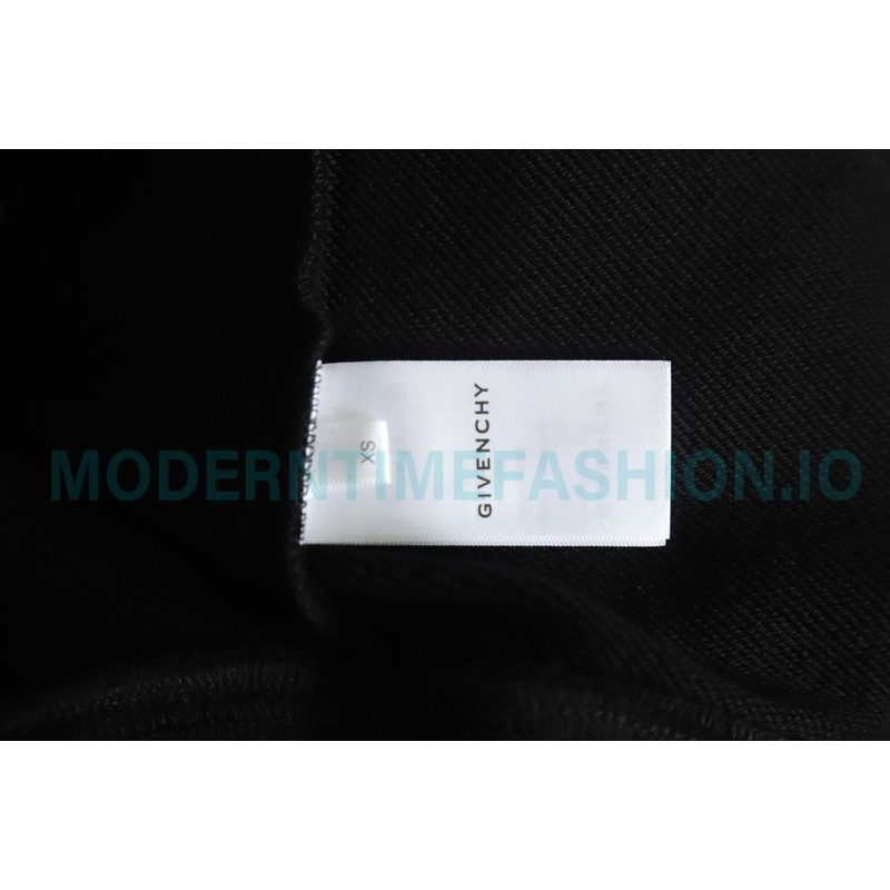 Givenchy - 22SS Four-palace Three-dimensional Embroidered Round Neck Hoodie