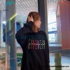 Givenchy - 23FW Color Letter Round Neck Hoodie