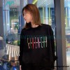 Givenchy - 23FW Color Letter Round Neck Hoodie