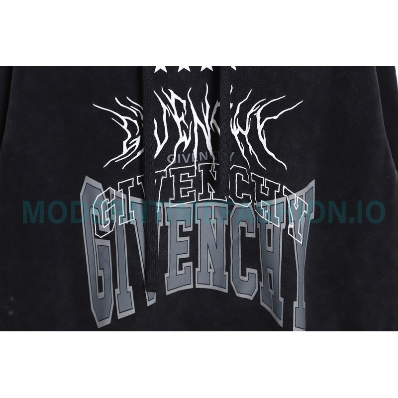 Givenchy - 23FW Bramble Wash To Make Old Hoodies