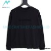 Givenchy - 23FW Towel Embroidered Letter 4G Round Neck Hoodie