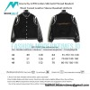 Givenchy - 22FW Indian Silk Gold Thread Beaded Wool Tweed Leather Sleeve Baseball Uniform