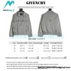 Givenchy - 22FW Embroidered Letter Stand-up Collar Trench Coat