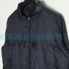 Givenchy - 22FW Embroidered Letter Stand-up Collar Trench Coat