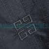 Givenchy - 22FW Embroidered Letter Stand-up Collar Trench Coat