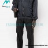 Givenchy - 22FW Embroidered Letter Stand-up Collar Trench Coat