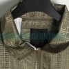 Givenchy - 22FW Embroidered Letter Stand-up Collar Trench Coat