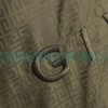 Givenchy - 22FW Embroidered Letter Stand-up Collar Trench Coat
