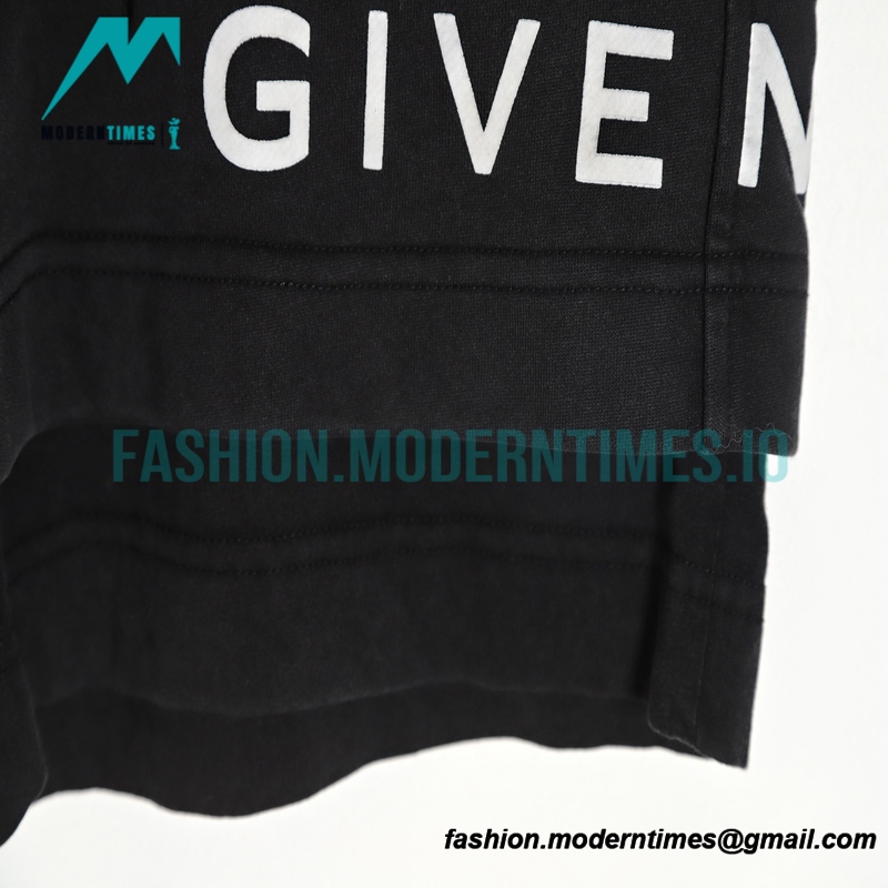 Givenchy - 23SS Ripped Print Fake Two Piece Shorts Pants