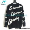 Givenchy - 22FW Bullet Screen Script Letter Mohair Sweater