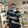 Givenchy - 22FW Bullet Screen Script Letter Mohair Sweater