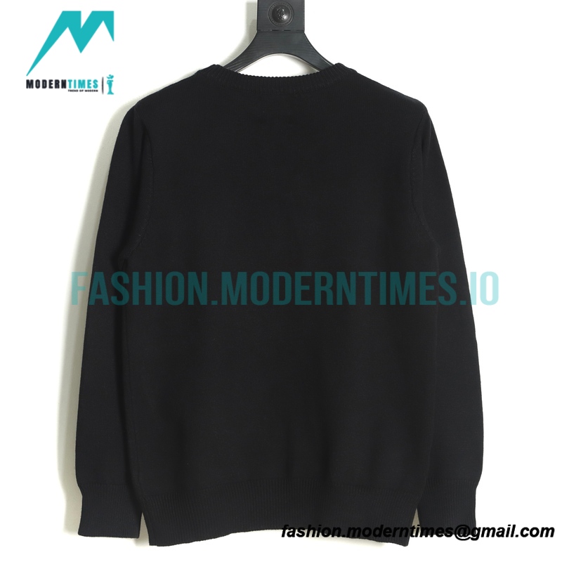 Givenchy - 22FW Small Letter Embroidered Crewneck Sweater