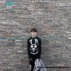 Givenchy - 23FW Mask Big Dog Jacquard Knitted Crewneck Sweater