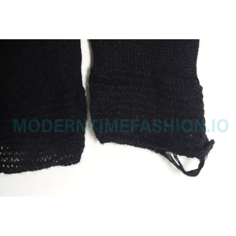 Givenchy - 23FW Ripped Wool Sweater Cardigan