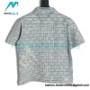 Givenchy - 22 New FF Jacquard Full Print Denim Short Sleeve Shirt