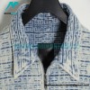 Givenchy - 22 New FF Jacquard Full Print Denim Short Sleeve Shirt