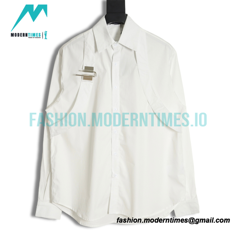 Givenchy - Silver Lockup Shirt