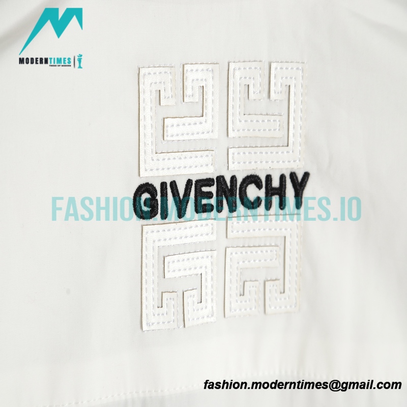 Givenchy - Silver Lockup Shirt