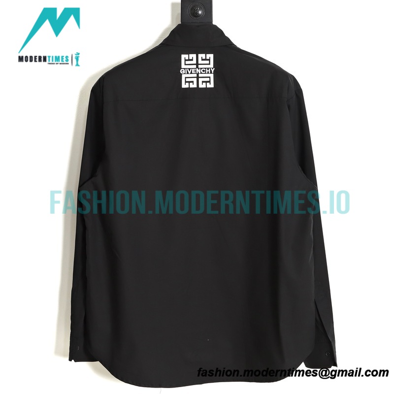 Givenchy - Silver Lockup Shirt