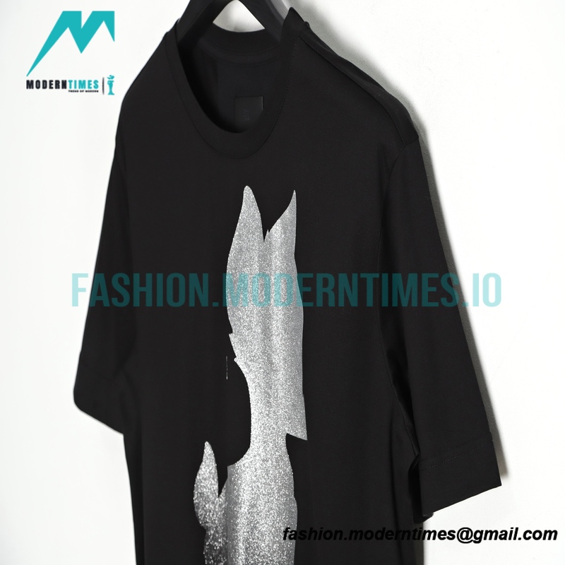 Givenchy - 23SS Silver Fawn Short Sleeve T-shirt
