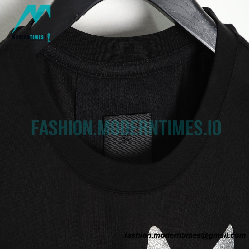 Givenchy - 23SS Silver Fawn Short Sleeve T-shirt