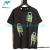 Givenchy - 23SS Printed Short Sleeve T-shirt With Big lock Top