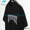 Givenchy - 22SS Wash Towel Letter Short Sleeve T-shirt