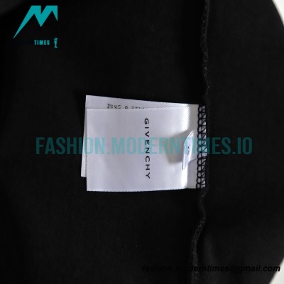 Givenchy - 22SS Wash Towel Letter Short Sleeve T-shirt