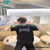 Givenchy - 22SS Wash Towel Letter Short Sleeve T-shirt