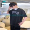 Givenchy - 22SS Wash Towel Letter Short Sleeve T-shirt
