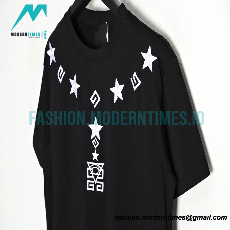 Givenchy - 23ss Embroidered Necklace Short Sleeve