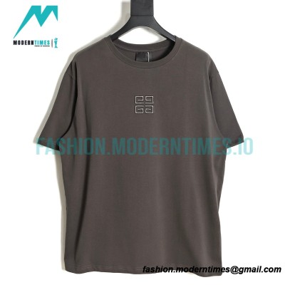 Givenchy - 23SS 4G Embroidery Short Sleeve T-shirt