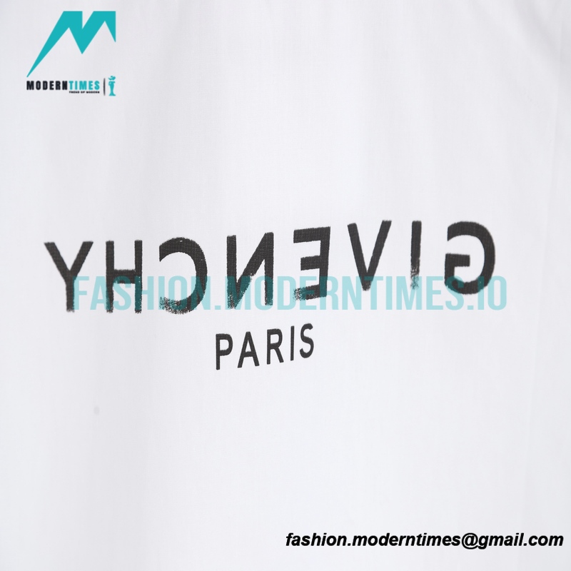 Givenchy - Letter Print Short-sleeved Shirt