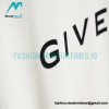 Givenchy - 23SS Chest Flocked Logo Short Sleeve T-shirt
