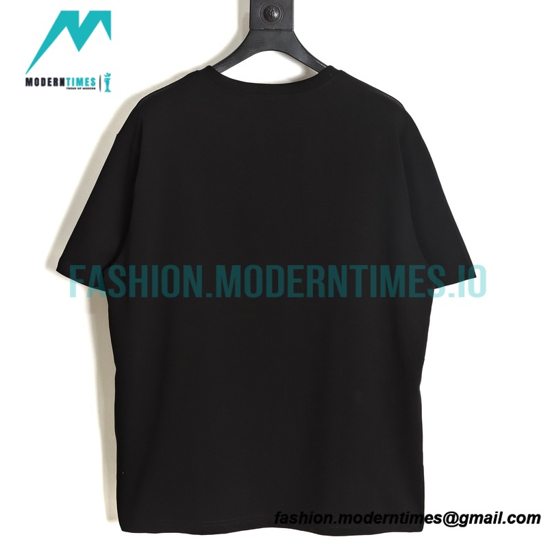Givenchy - 23SS Chest Flocked Logo Short Sleeve T-shirt