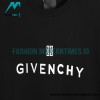 Givenchy - 23SS Chest Flocked Logo Short Sleeve T-shirt
