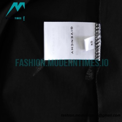 Givenchy - 22SS Reverse Letter Print Short Sleeve T-shirt